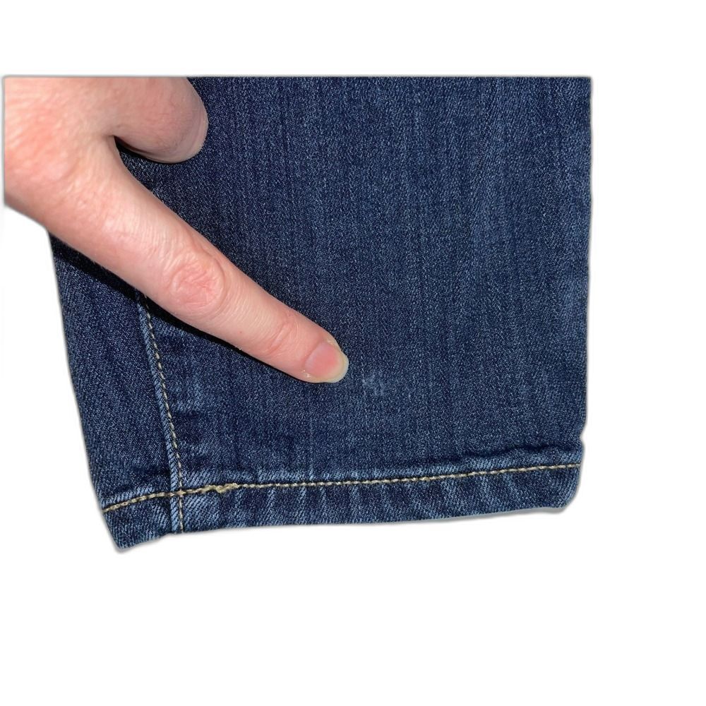 PAIGE mid Rise Skinny Hoxton Ankle Jeans W/28 Blue Hartmann Dark Wash - Picture 15 of 16